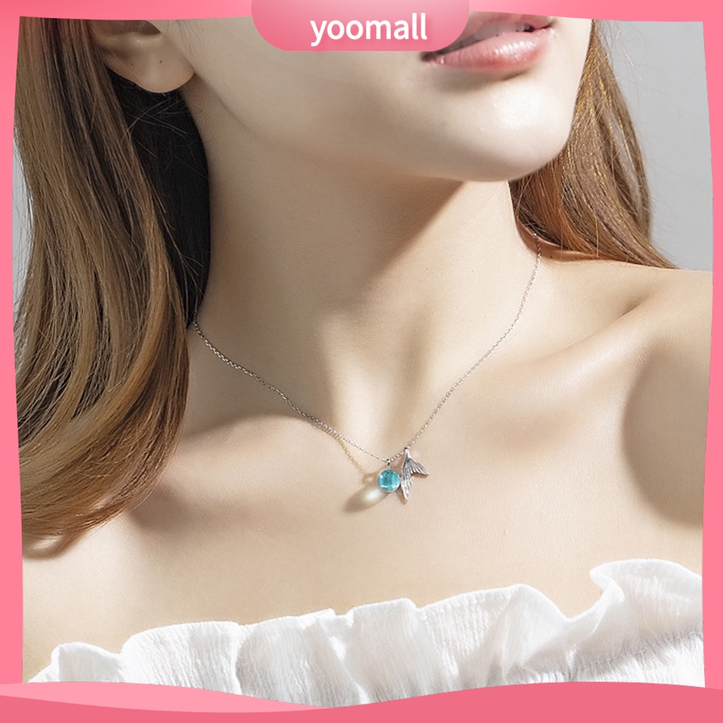 Vòng cổ Mặt Hình Đuôi Cá Thời Trang Dành Cho Nữ