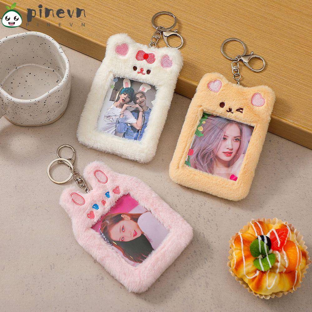 PINEVN Thẻ Bưu Thiếp Bảo Vệ Họa Tiết Động Vật Hoạt Hình Đáng Yêu