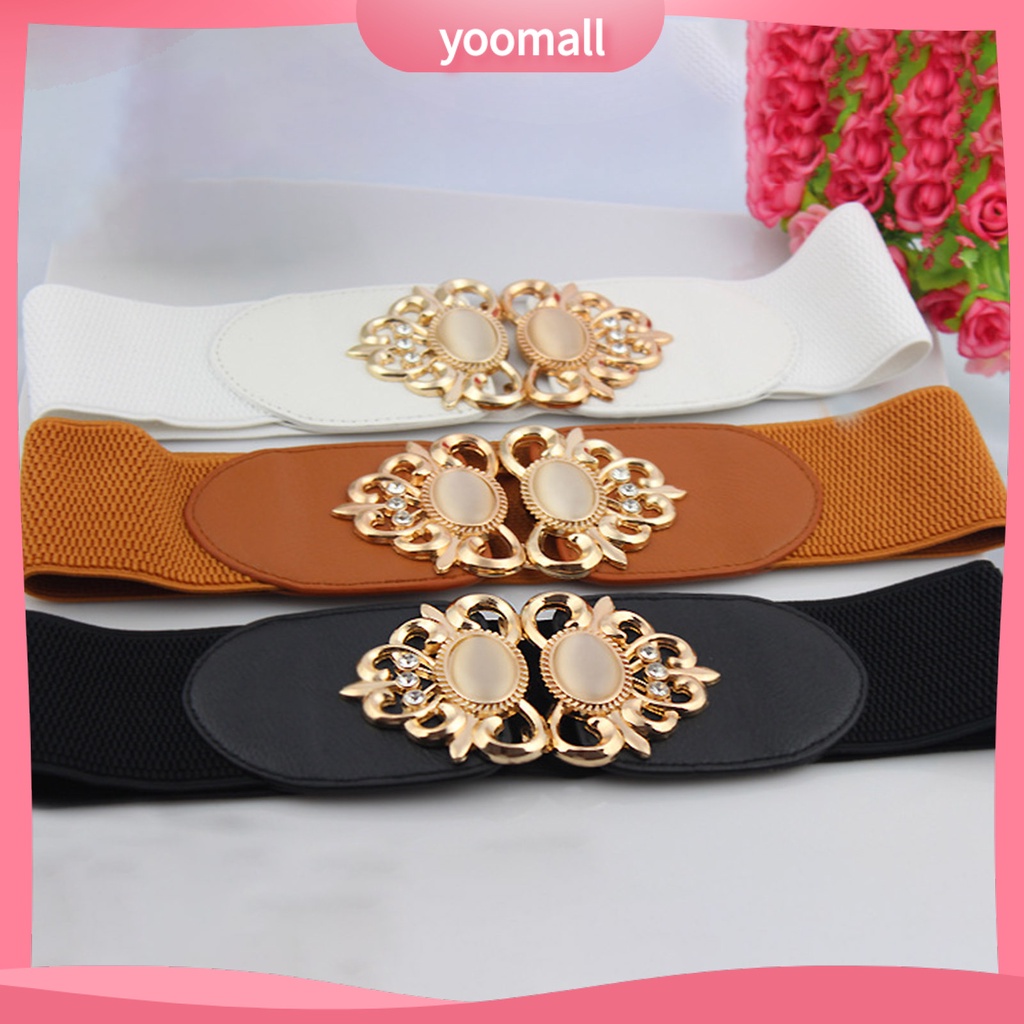 Thắt Lưng Polyester Bản Rộng Có Khóa Cài Co Giãn Tốt Phù Hợp Cho Định Hình Cơ Thể