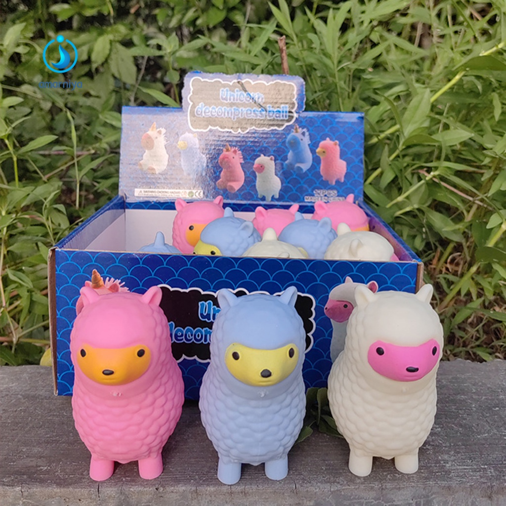 Đồ Chơi Nắn Bóp Đàn Hồi Giảm stress Hình Búp Bê Hoạt Hình