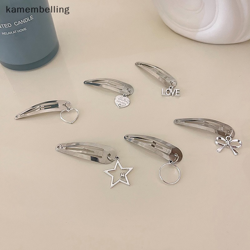 1 Kẹp Tóc Nơ Kim Loại Thời Trang Cho Nữ