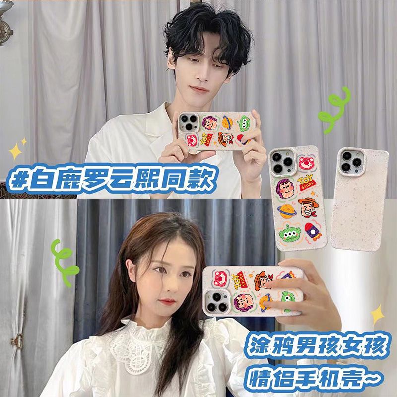 Ốp Điện Thoại Dẻo Họa Tiết Hoạt Hình Toy Story Dễ Thương Chống Sốc Cho iPhone12 13 plus 7 14pro11 8 ZI6H