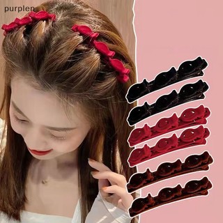 Kẹp Tóc Màu Tím Phong Cách Vintage Thời Trang