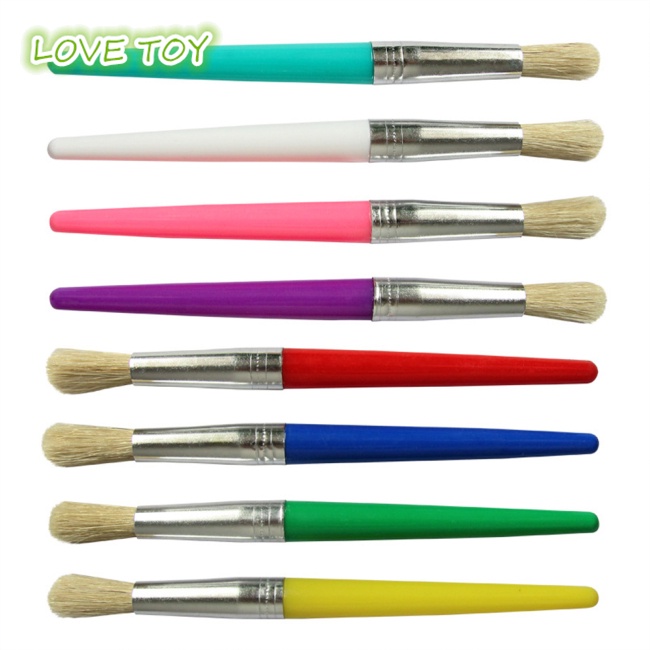 Set 4 Cọ Vẽ Tranh Sơn Dầu Chuyên Dụng