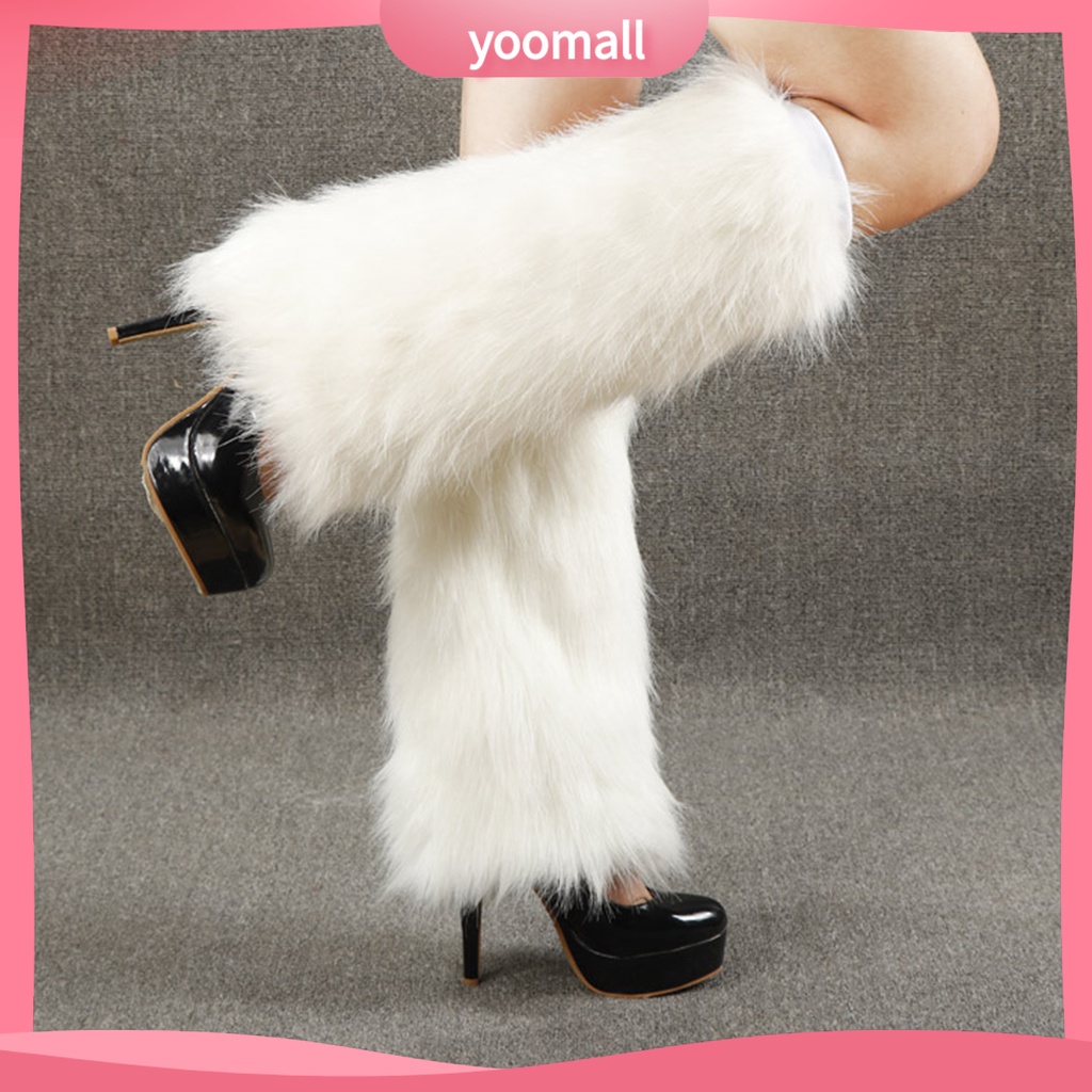 [YM] Vớ Lông Giả Nhiều Màu Sắc Co Giãn Giữ Ấm Chân Thời Trang Mặc Hàng Ngày Cho Nữ