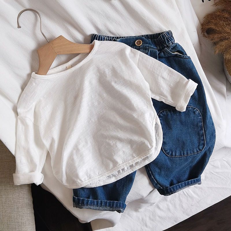 Quần Jean Baggy Thời Trang Hàn Quốc 2023 Cho Bé