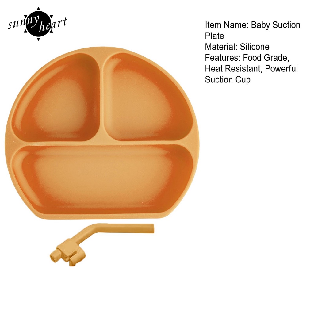 Sunnyheart Đĩa Đựng Thức Ăn Cho Bé Có Độ Sâu 3 cm Và Thức Ăn Không Dễ Trượt Kích Thước Nhỏ Phù Hợp Với Khay Ghế Ăn Cho Trẻ Sơ Sinh Được Sản Xuất Tại Cao