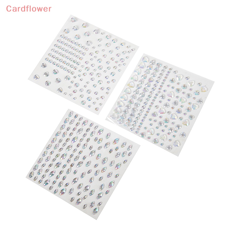 1 Tấm Hình Dán Trang Điểm Mắt Họa Tiết Kim Cương Lấp Lánh