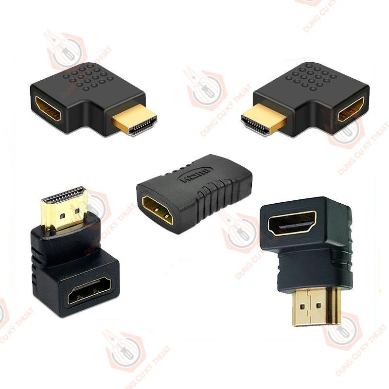 Đầu Nối Dài Và Chuyển Góc Cáp HDMI Ra HDMI, Đầu Chuyển Vuông Góc Chữ L 90 Độ _ [Shop Dụng Cụ Kỹ Thuật]