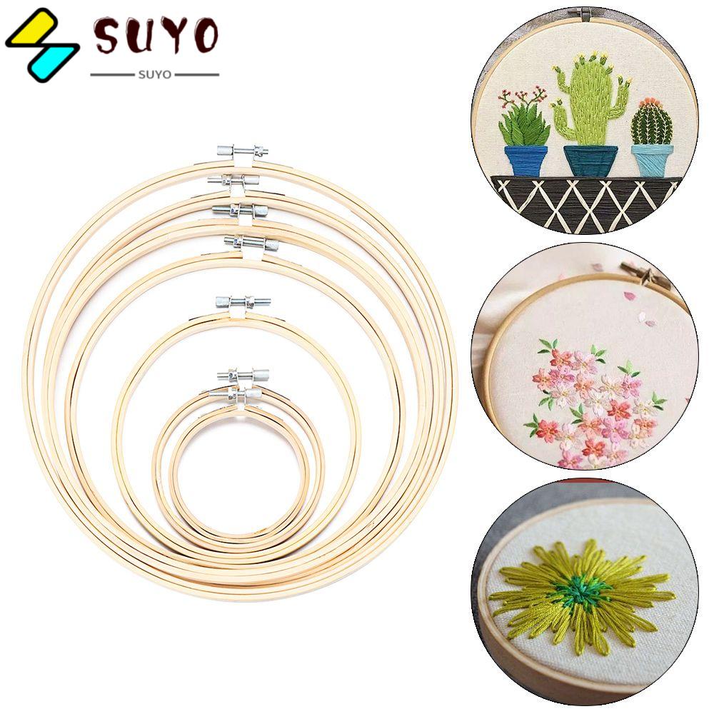 Vòng Tre Tròn Thêu Thủ Công Mới