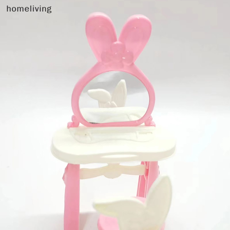 1 Bộ Nội Thất Bằng Nhựa Tỉ Lệ 1: 12 Dùng Trang Trí Nhà Búp Bê