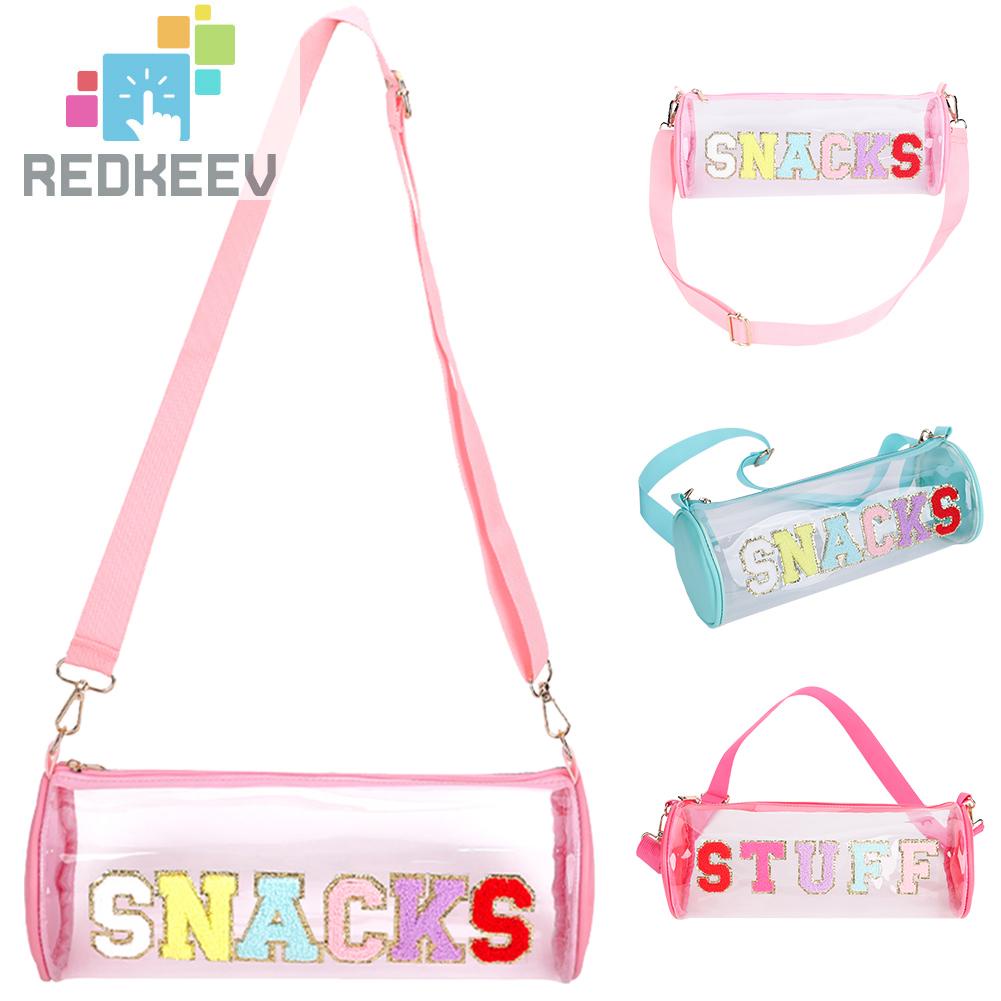 Túi Đựng Đồ Trang Điểm Đính Kim Sa Lấp Lánh Trong Suốt Phong Cách Đại Học Cho Nữ