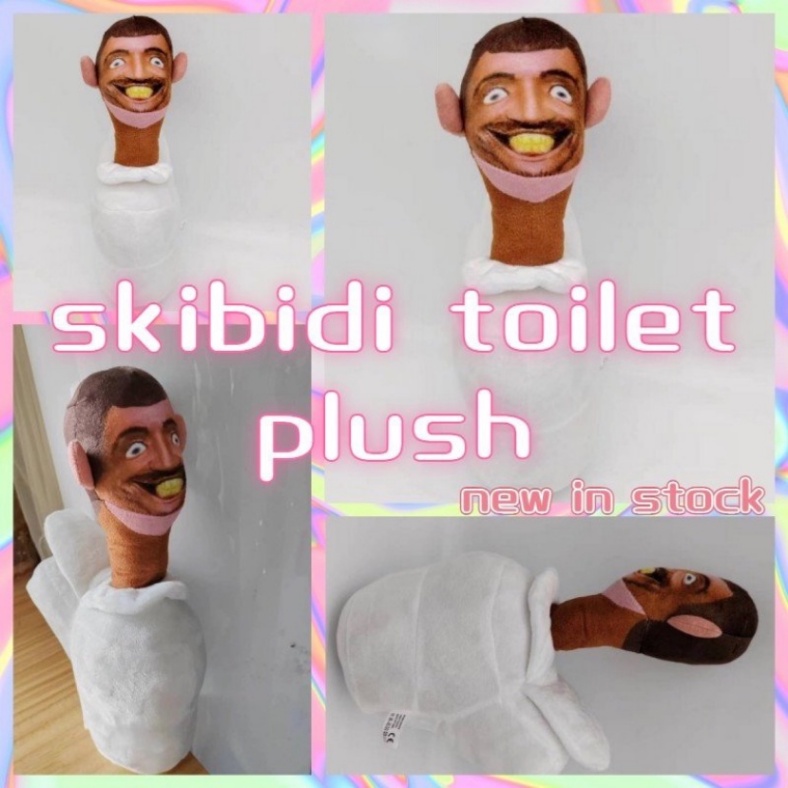 Thú Nhồi Bông Hình Nhân Vật Skibidi Trong Phim Hoạt Hình Kinh Dị 24H] 27cm