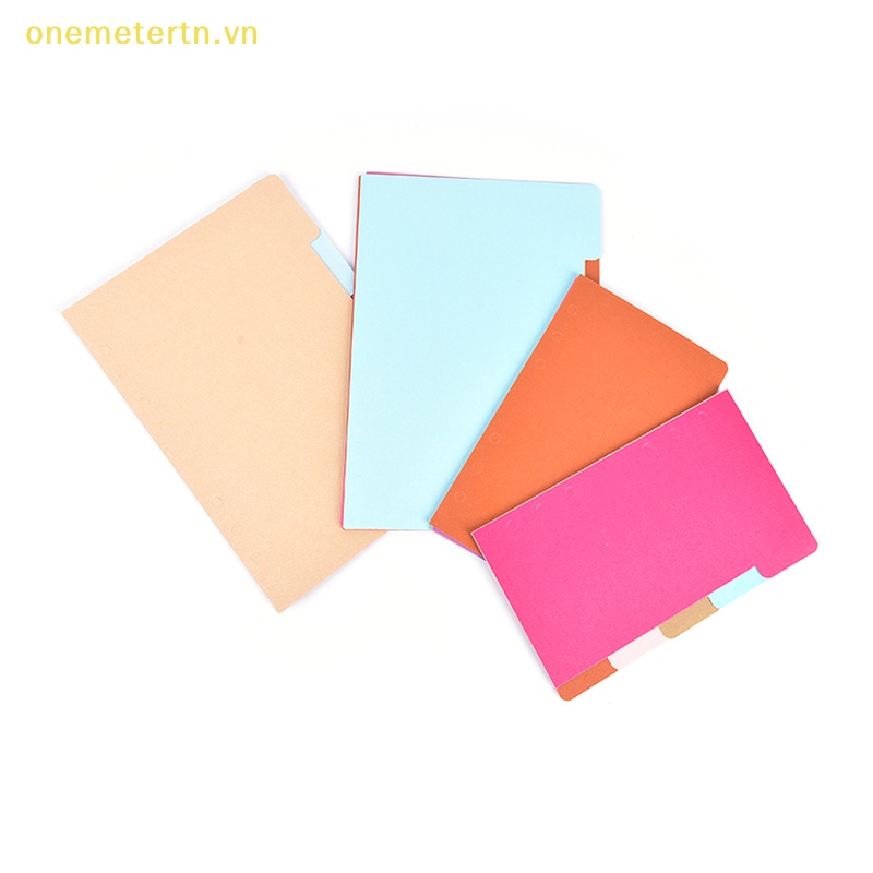 Set 5 Tờ Giấy Lót Trong 6 Lỗ Tiện Dụng