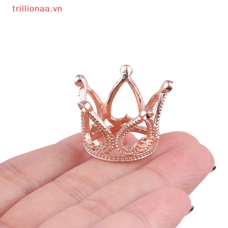 Vương Miện Cài Tóc Bằng Kim Loại Cho Búp Bê Tỷ Lệ 1 / 6