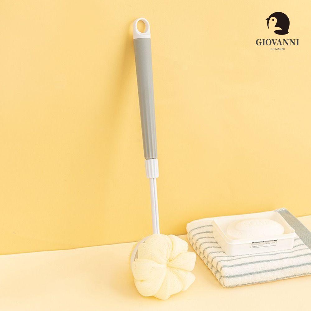 Bàn Chải Chà Lưng Tẩy Tế Bào Chết Với Tay Cầm Dài Mềm Mại Tiện Dụng