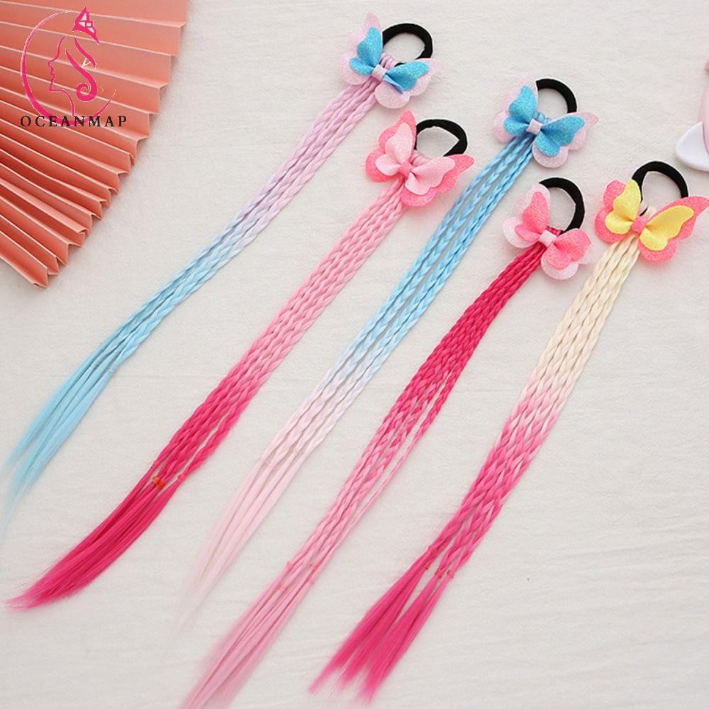 Tóc Giả Bồng Bềnh Bằng Lông Thú Giả Tự Nhiên Nhiều Màu Sắc Chất Lượng Cao Làm Phụ Kiện Chụp Ảnh Cho Bé Gái