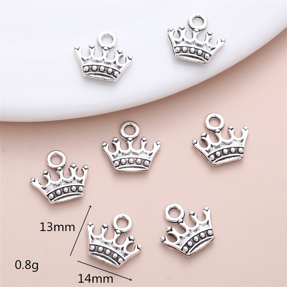 Set 20 Mặt Vòng cổ Hình Vương Miện Phong Cách Vintage