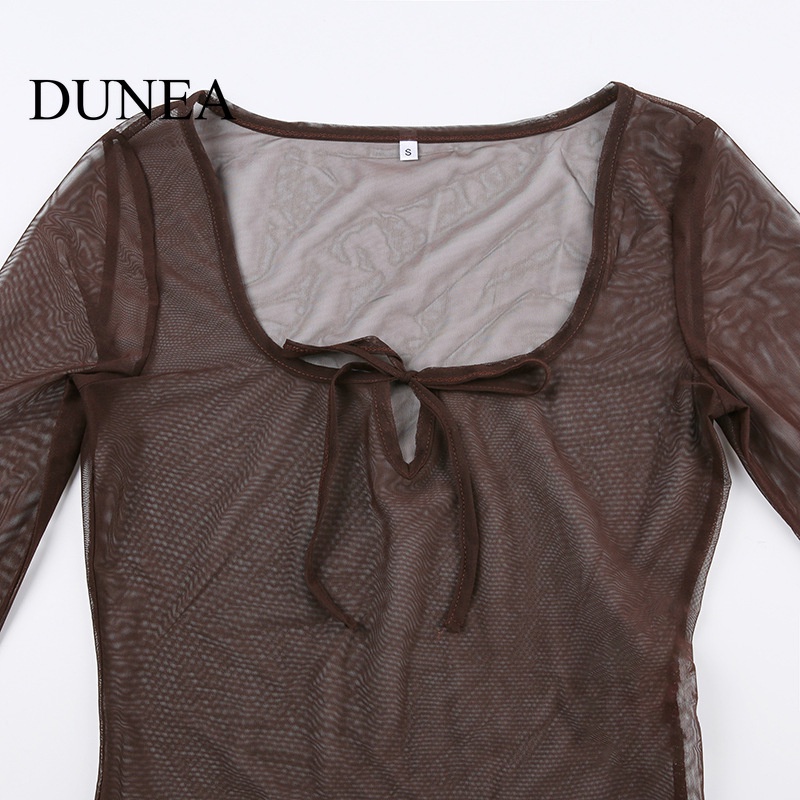 Set Áo Lưới Xuyên Thấu Và Quần Lót Gợi Cảm Dành Cho Nữ