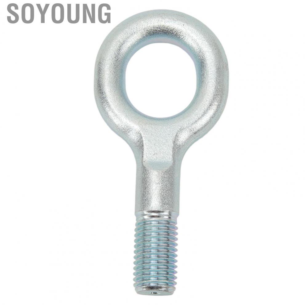 Soyoung Tow Hook 1348135080 Hitch Forged Steel Lug Eye Loop Bracket Ring Replacement for Citroen Relay 2006 to Up Towing