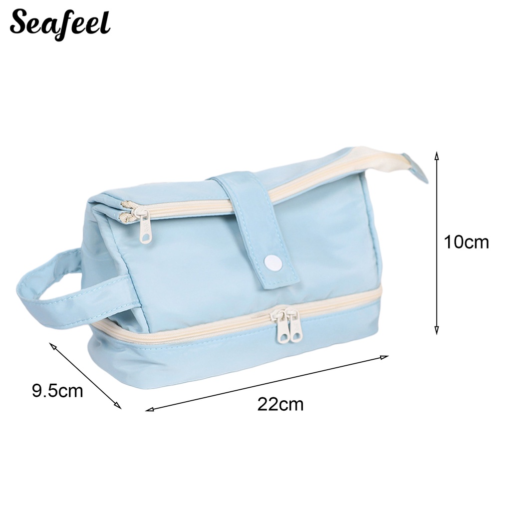 Túi Đựng Bút Chì Sức Chứa Lớn Có Tay Cầm Tiện Dụng