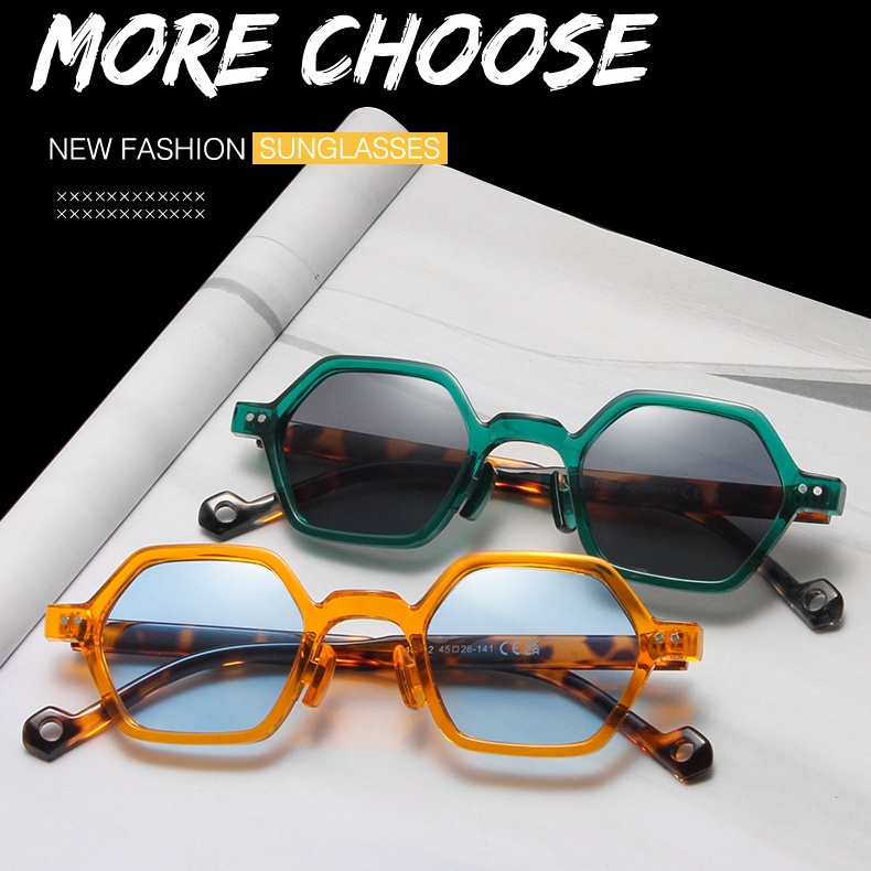 Kính Mát Gọng Vuông Nhiều Màu Sắc Thời Trang Unisex