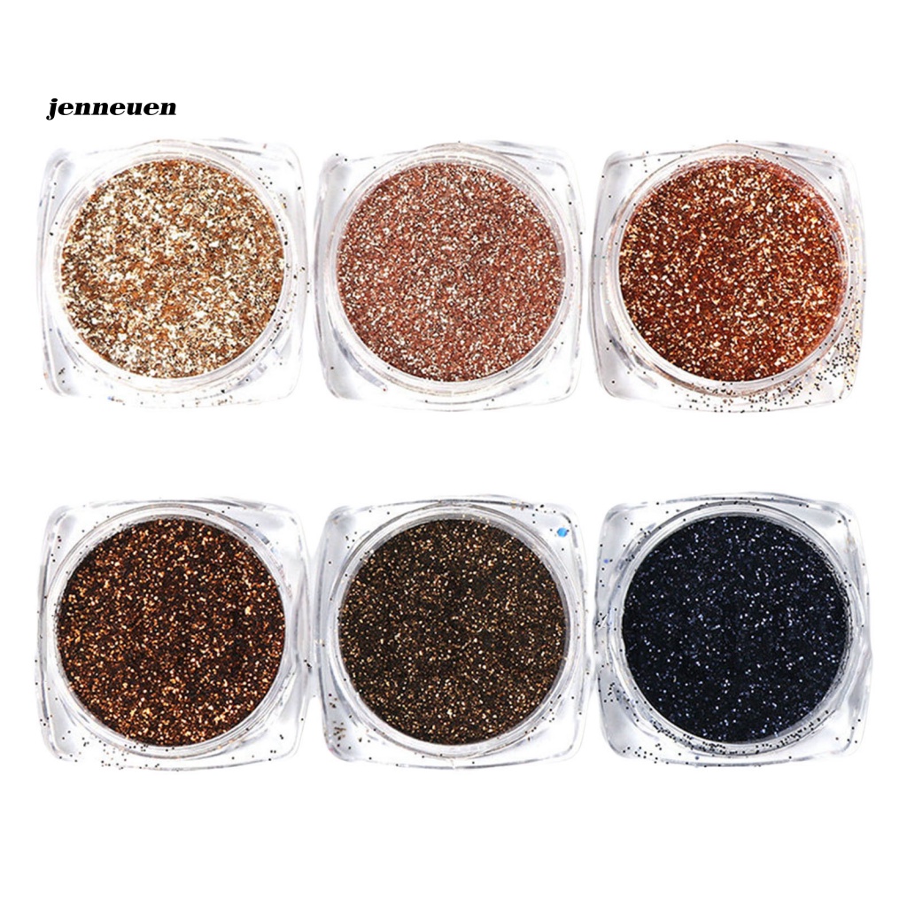 1 Hộp Bột Kim Tuyến Lấp Lánh Đa Năng Trang Trí Móng Tay