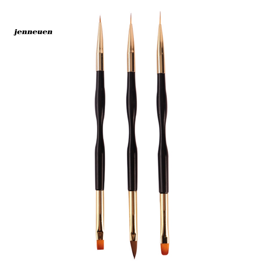 Set 3 Cọ Vẽ Trang Trí Móng Tay Nhẹ Nhàng Tiện Dụng