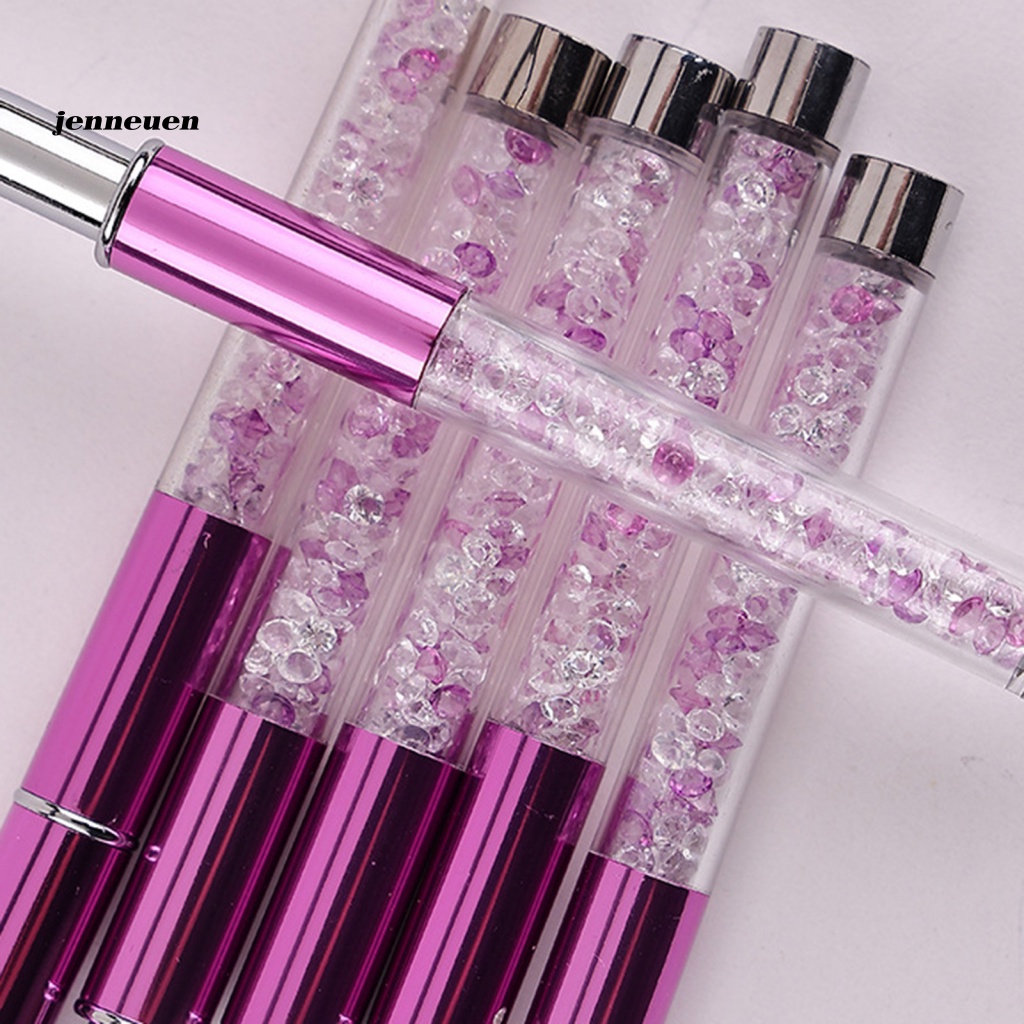 Jen Bút Vẽ Móng Nghệ Thuật Nhỏ Gọn Họa Tiết Chấm Bi Kẻ Sọc Sử Dụng Tại Nhà Kèm Vỏ Bọc