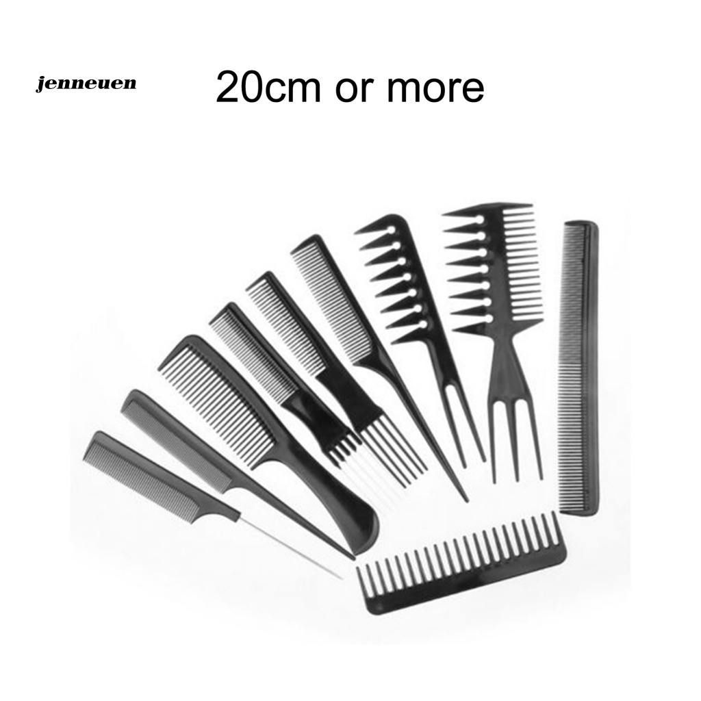 Set 10 Lược Đen Siêu Bền Tiện Dụng Cho Trường Học