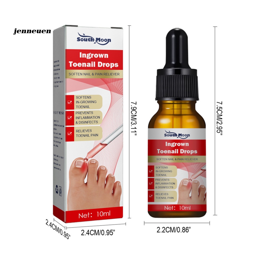 Tinh Chất Dưỡng Móng Tay / Chân 10ml Làm Trắng Không Đau Cho Người Lớn