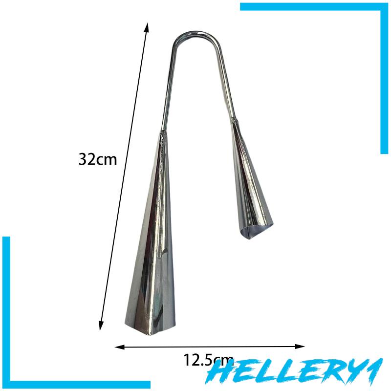 Đồ Chơi Nhạc Cụ Agogo Bell Cowbell Cầm Tay Dành Cho Trẻ Em