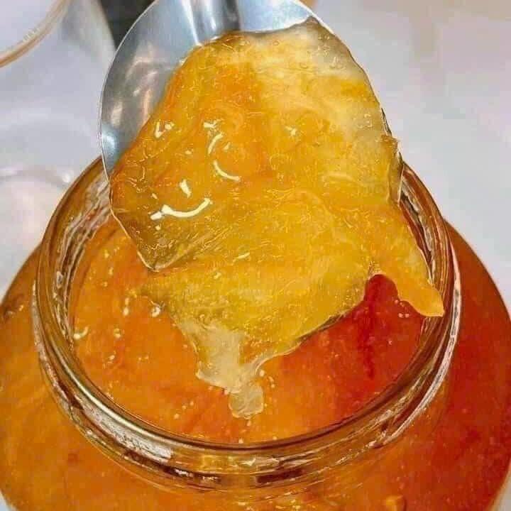 Mật ong chanh đào sáng da, tăng cường đề kháng hũ 1kg Hàn Quốc