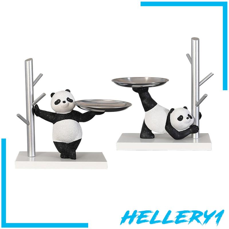 Phụ Kiện Trang Trí Hình Gấu Trúc Bằng Resin Dễ Thương Bắt Mắt