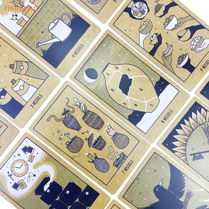 Bộ Bài Tarot 12 * 7CM Trong Suốt Độc Đáo