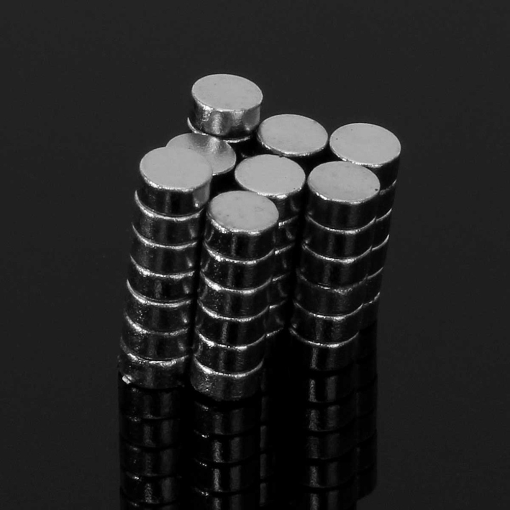 Set 50 Nam Châm Hình Trụ Tròn N52 3x15mm Chuyên Dụng