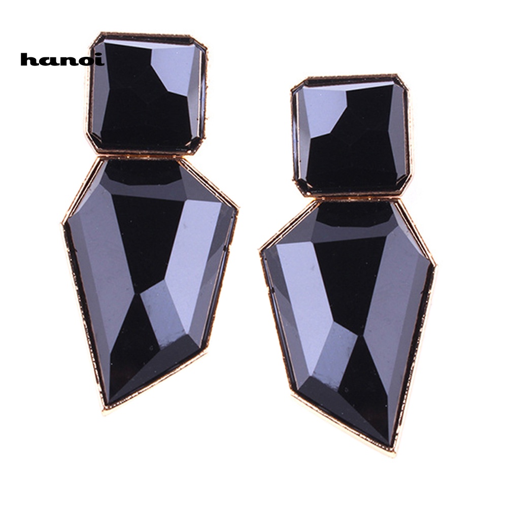 Khuyên Tai Nữ Kiểu Dáng Hình Học Thời Trang Cá Tính