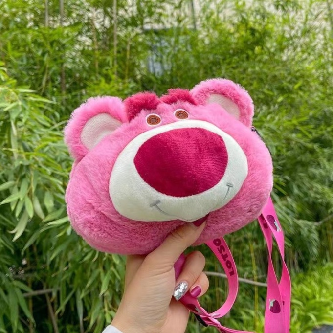 Túi Bông Đeo Chéo Hình cinnamon dog melody girl heart Kuromi one Đeo Vai Dễ Thương