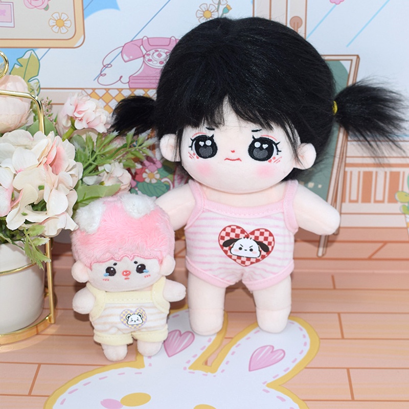 Quần Áo Cho Búp Bê 10cm20cm Bằng Cotton Dễ Thương