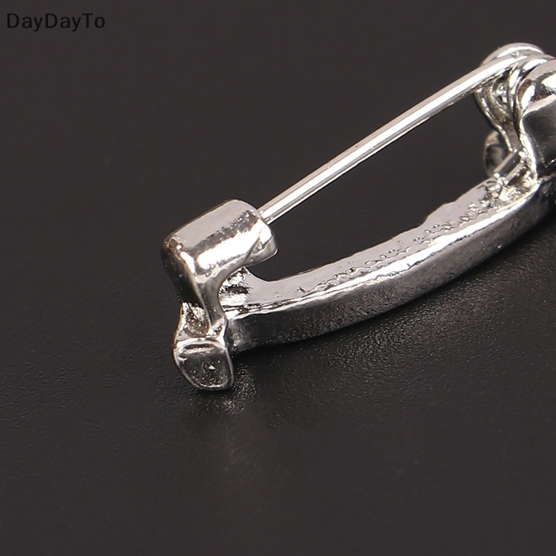 Ghim Cài Áo Kim Loại Hình Khuôn Mặt Độc Đáo Cá Tính