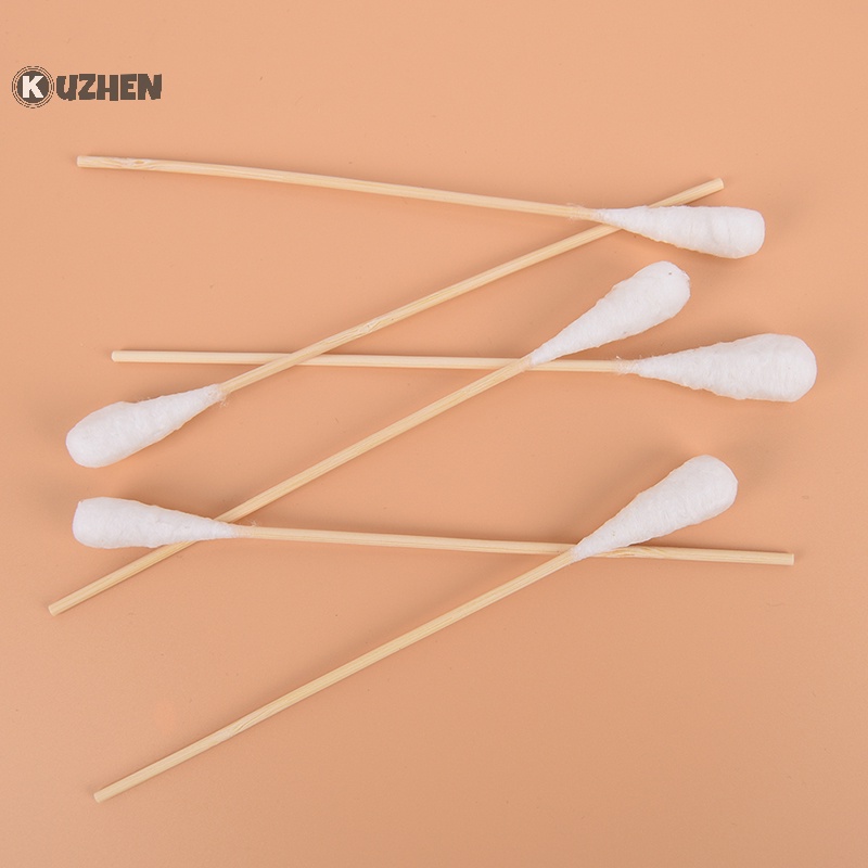 Set 20 Tăm Bông 20cm Thân Gỗ Chất Lượng Cao
