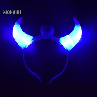 Cài Tóc Hình Sừng Quỷ Có Đèn LED Độc Đáo