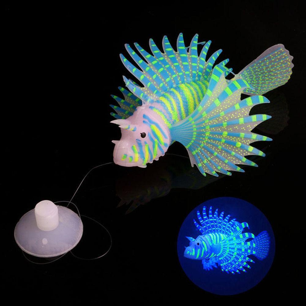 Cá Bằng Silicone Phát Quang Chất Lượng Cao Trang Trí Bể Cá