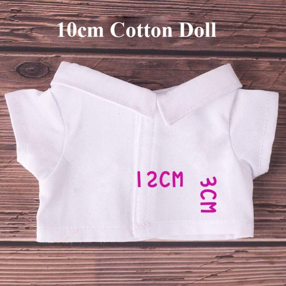 Áo Thun Cotton Mini 10 / 20cm Chất Lượng Cao Thời Trang Cho Búp Bê