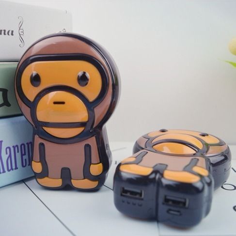 Pin Sạc Dự Phòng 20000mAh Dung Lượng Lớn Kiểu Dáng Hoạt Hình Dễ Thương Cho iPhone Samsung Xiaomi Huawei