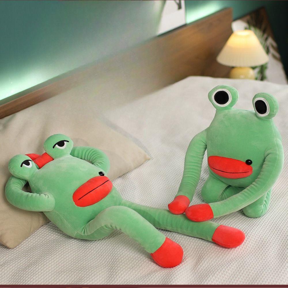 Thú Nhồi Bông Hình Ếch Mắt To Có Cánh / Ếch Mắt To Làm Quà Tặng Kỳ Nghỉ 2Lip