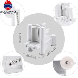 5-Blade Slicer Vegetable Spiral Cutter Fruit Chopper Spiralizer Kitchen Tools  lucki