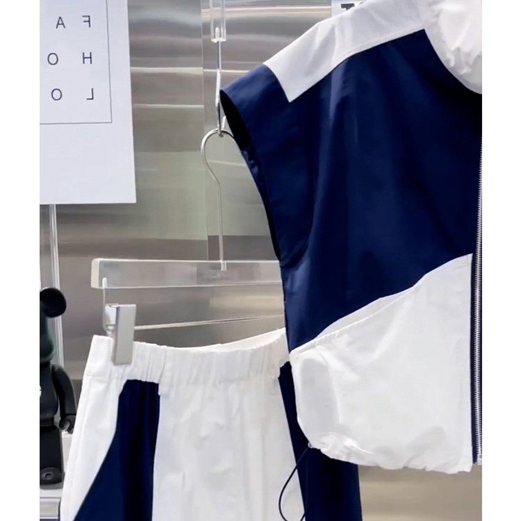 Bộ Áo Vest Ngắn Tay Plus Size + Chân Váy Ngắn Thời Trang Mùa Hè 2023