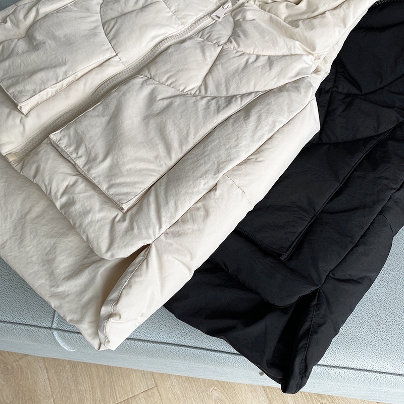 Áo phao gile kiểu dáng basic, Áo Khoác phao gile nữ cao cấp, Hàng lông vũ Quảng Châu cao cấp mã GL03