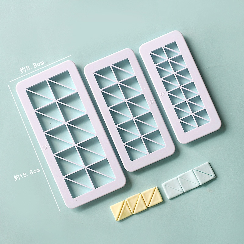 Khuôn Silicone Làm Bánh Họa Tiết Hình Học Độc Đáo Tiện Dụng